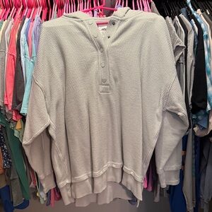 Aerie green hoodie